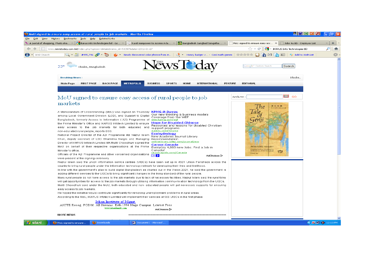 News Today archival report